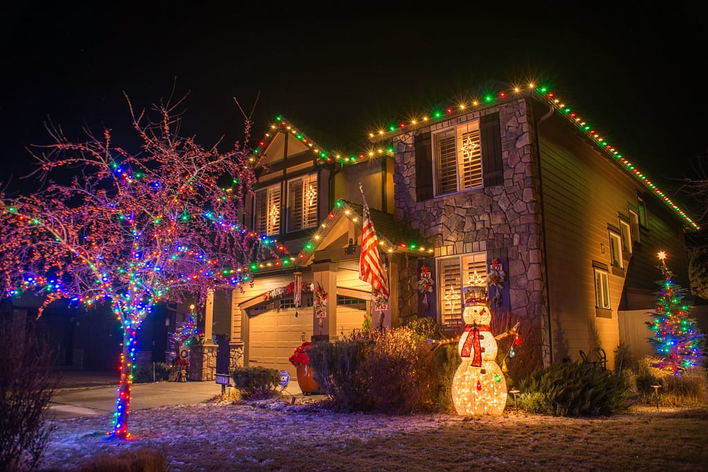 1Professional Christmas Lights Installation in Portland